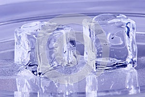 Blue Ice Cubes