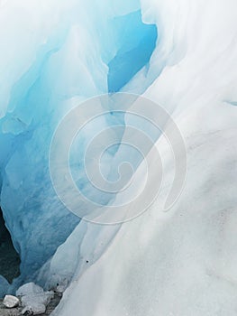 Blue Ice Detail, Glacier