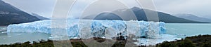 Blue ice glaciar Perito Moreno photo