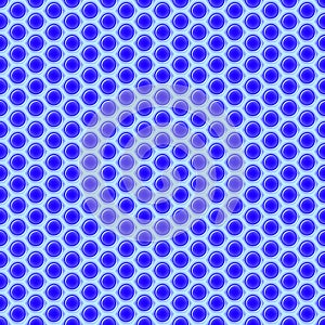 Blue-ice honeycomb structure