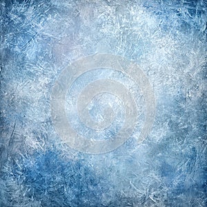 Blue Ice Texture Background for Winter Design Elements Abstract Cold Surface Pattern High Resolution Crystal Clear Image for