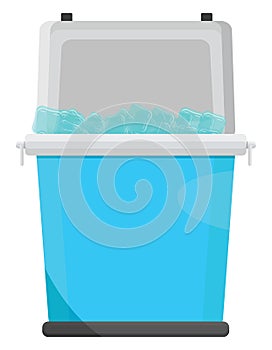 Blue icebox, icon