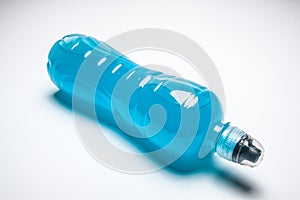 Blue isotonic drink