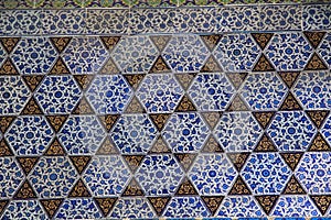 Blue Iznik Tiles in the Topkapi Palace photo