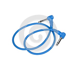 Blue Jack Plugs isolated