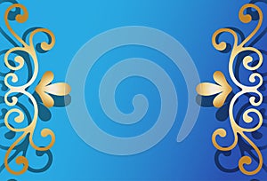 Blue java banner