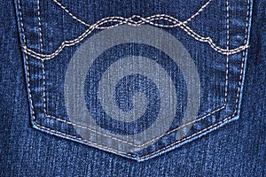 Blue jean background texture isolated