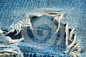 Blue jean texture