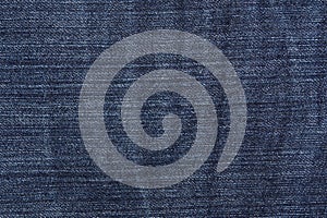 Blue jean texture. Blank denim textile background. Soft fabric. Flat cotton