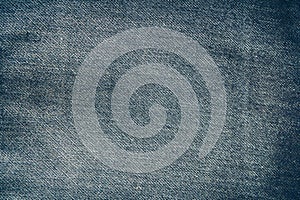 Blue jean texture. Fabric background