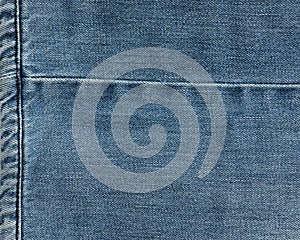 Blue jeans denim old texture pattern closeup