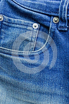 Blue jeans fabric texture background