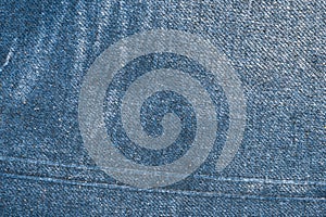 Blue jeans material texture or background