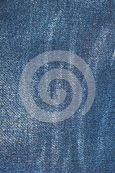 Blue jeans material texture or background