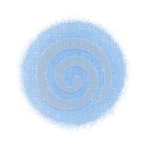 Blue jeans pattern watercolor on white background