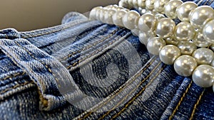 Blue Jeans and Pearls