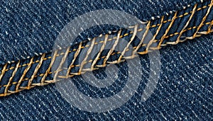 Blue jeans texture background.