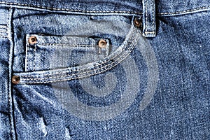 Blue jeans texture background