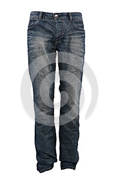 Blue jeans trousers