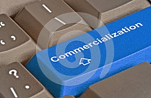 blue key for commercialization