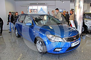 Blue KIA Pro Ceed