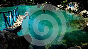 The Blue Lagoon, Efate Island, Vanuatu.