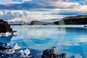 The Blue Lagoon in Grindavik, Reykjanes Peninsula in Iceland