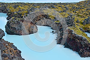 Blue Lagoon hot spring of Iceland - Golden Circle