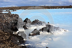 Blue lagoon in iceland