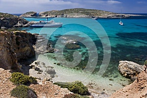 Blue Lagoon - Island of Comino - Malta photo