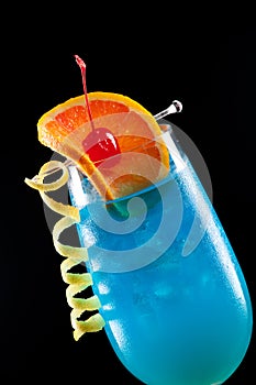Blue Lagoon - Most popular cocktails series