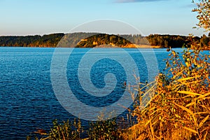 Blue Lake background