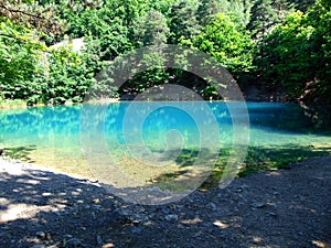 Blue Lake - Lacul Albastru - in Baia Sprie, Maramures