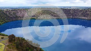 Blue Lake is a large, monomictic at Mount Gambier in the Limestone Coast region of South Australia.