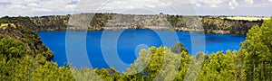 Blue Lake panorama, Mount Gambier, South Australia