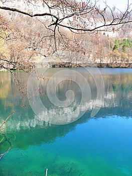Blue lake Russia Kabardino-Balkaria photo
