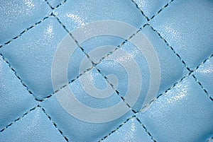 Blue leather texture