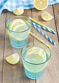 Blue lemonade