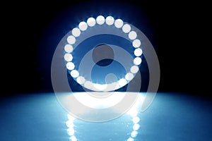 Blue Light Circle