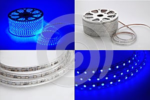 Blue light led belt, led strip,lamp belt,lighting belt