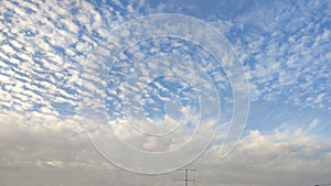 Blue light sky nature white clouds whether background