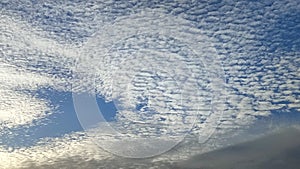 Blue light sky nature white clouds whether background