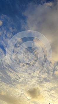 Blue light sky nature white clouds whether background