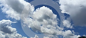 Blue light in skyhigh