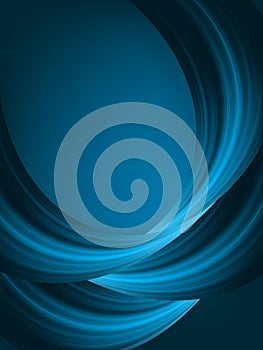 Blue light wave background. EPS 8