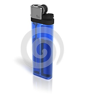 Blue lighter