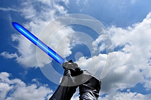 Blue lightsaber