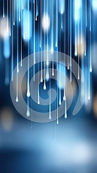 abstract digital rain background