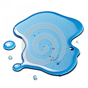 Blue liquid freeform