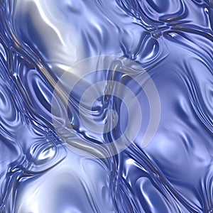 Blue liquid metal